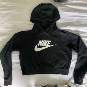 Nike cropped sweatshirt